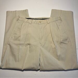 Polo Ralph Lauren Chino Pants Mens 36x30 Khaki Straight Fit Cotton, EUC